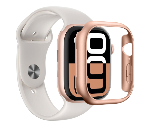 AmazingThing Minimal Case Apple Watch 46mm różowe złoto - 1483760 - zdjęcie 3
